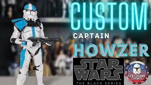 Custom Star Wars The Black Series Captain Howzer Tutorial and Review 6 Inch Action Figure Review