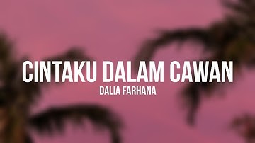 Dalia Farhana - Cintaku Dalam Cawan (Lyrics)