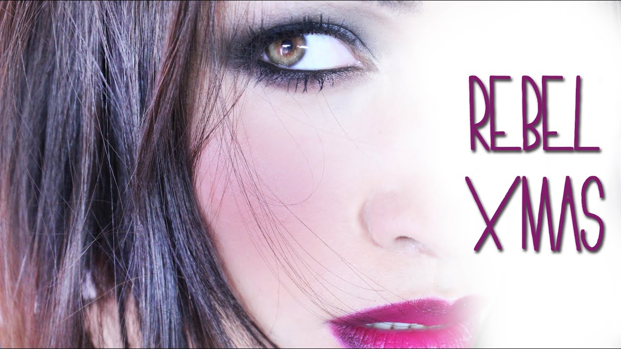 NonaMakeUp: Navidad Look: Rebel Christmas! Ojos frios con paletas NAKED (1 y 2)