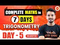 Trigonometry class 10  all chapter revision in 7 days  day 5 trigonometry