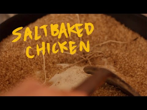 Video: How To Bake A Chicken Carcass In Salt
