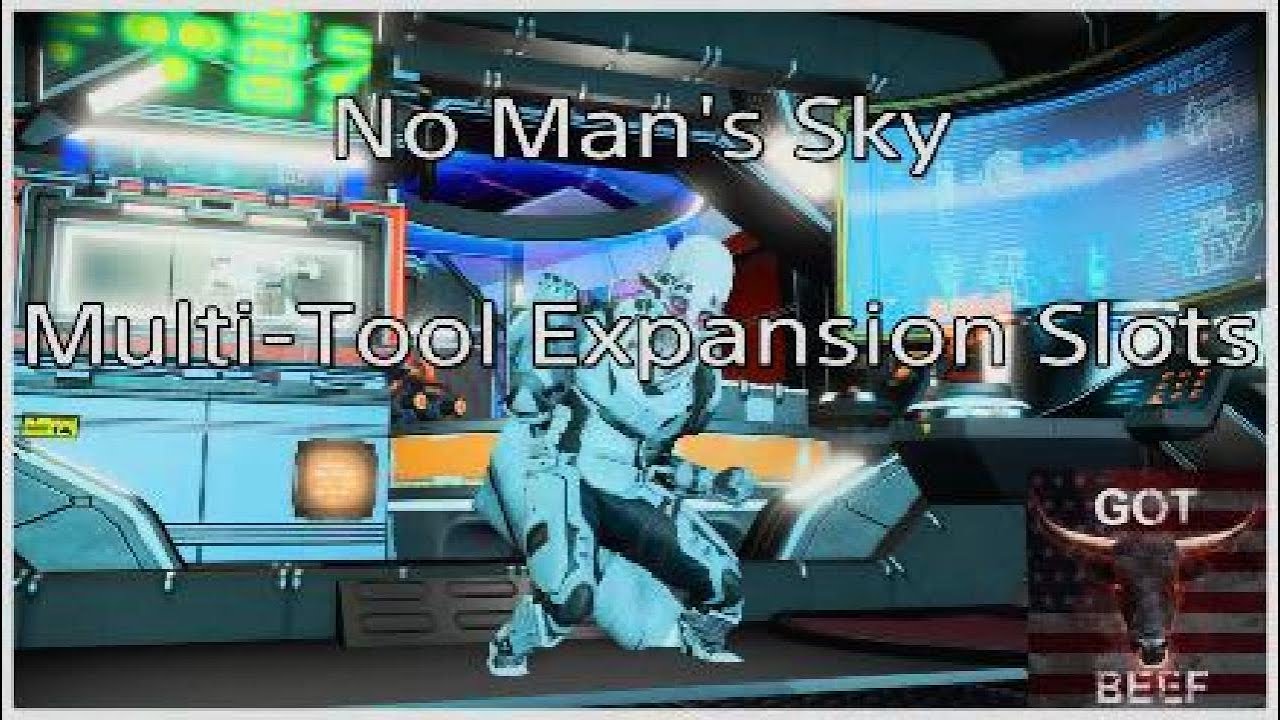 No Man's Sky MultiTool Expansion Slots YouTube