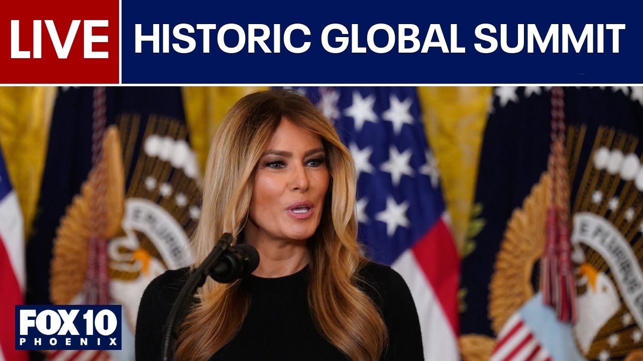 🔴 LIVE: First Lady Melania Trump Hosts Historic 45-Nation Global