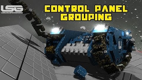 Space Engineers - Grouping Control Panel Parameters, Reversible Motors