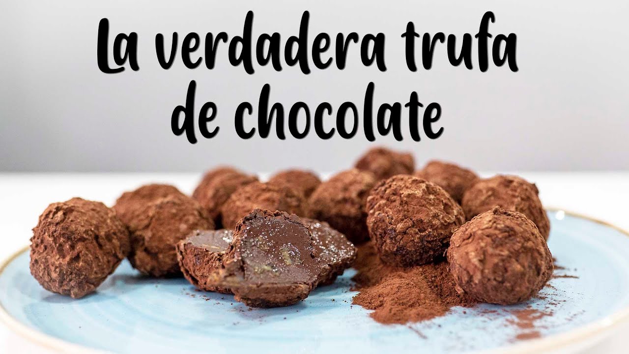 Cómo Hacer La Verdadera Trufa De Chocolate