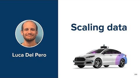 Scaling data - Autonomy 2.0 self-driving tutorial