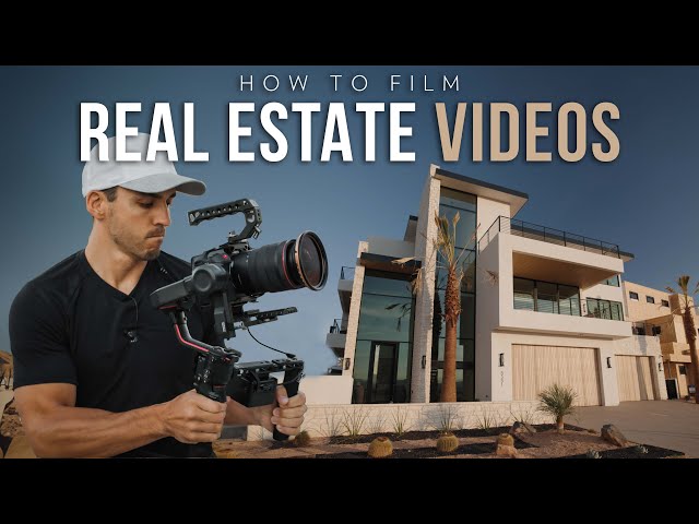 How to Film a Real Estate Videos // Canon EOS R5 C (8k 60fps RAW) class=