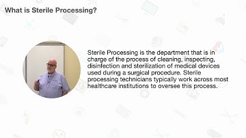 What is Sterile Processing?