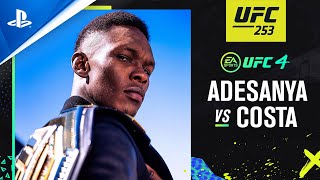 EA Sports UFC 4 - UFC 253: Israel Adesanya vs Paulo Costa | PS4