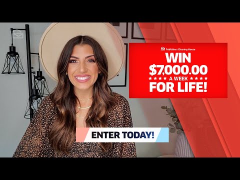 PCH Sweepstakes Alert: $7,000.00 A Week For Life!