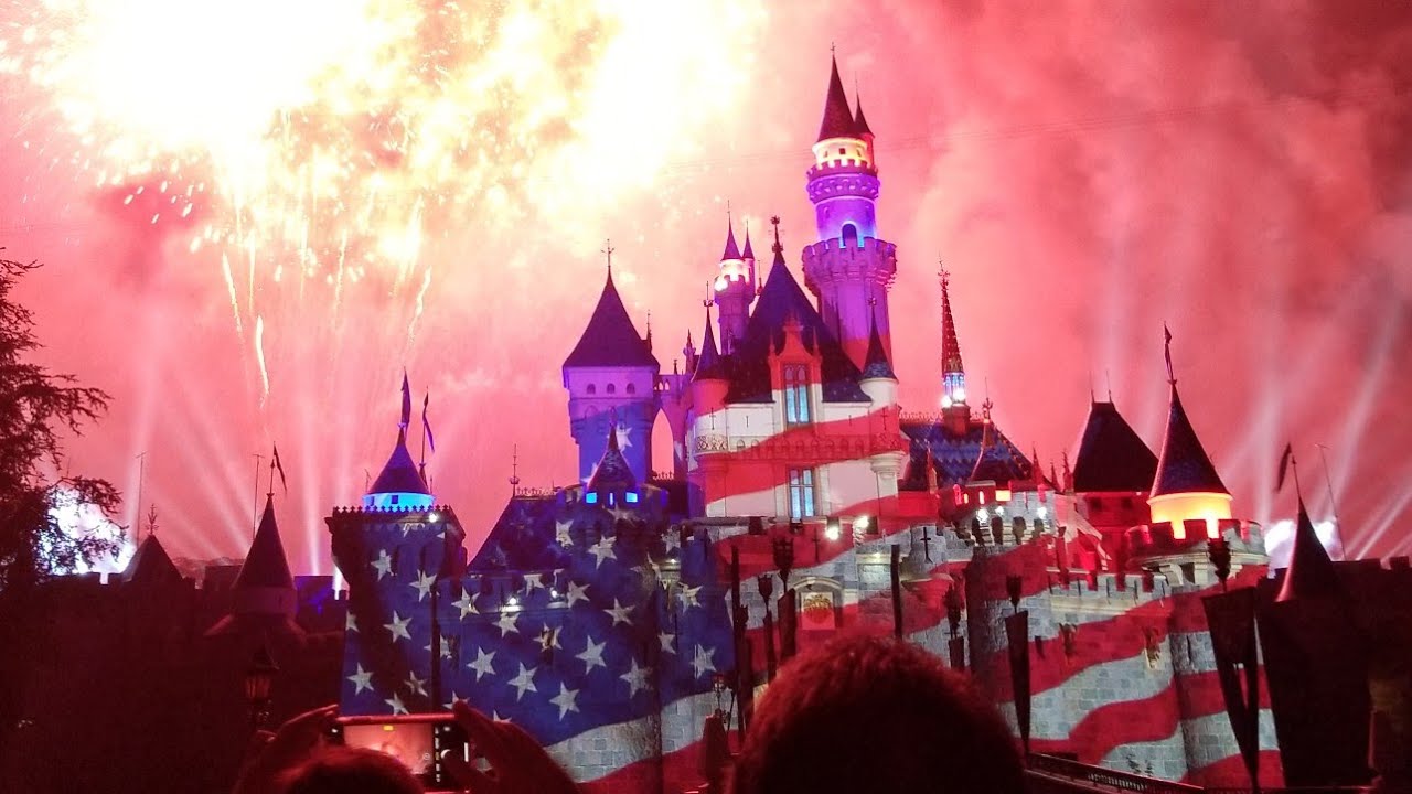 Disneyland Fireworks 4th of July Celebrate America YouTube