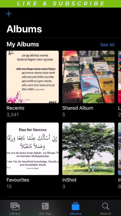 how-to-delete-albums-on-iphone-ipad-iphonealbums-youtube