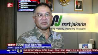 Pembangunan MRT Jakarta Tahap I Sudah 50 Persen