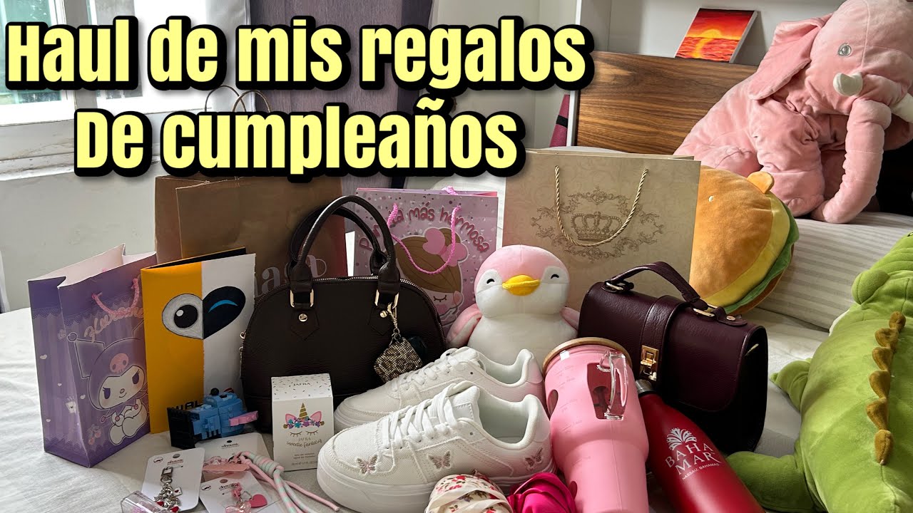 Abriendo mis regalos de cumpleaños  | Alemaite05
