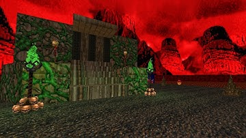 Voxel Doom 1 (v2.4 with Parallax Textures) - Episode 3 Inferno - Part 2/3 Gameplay