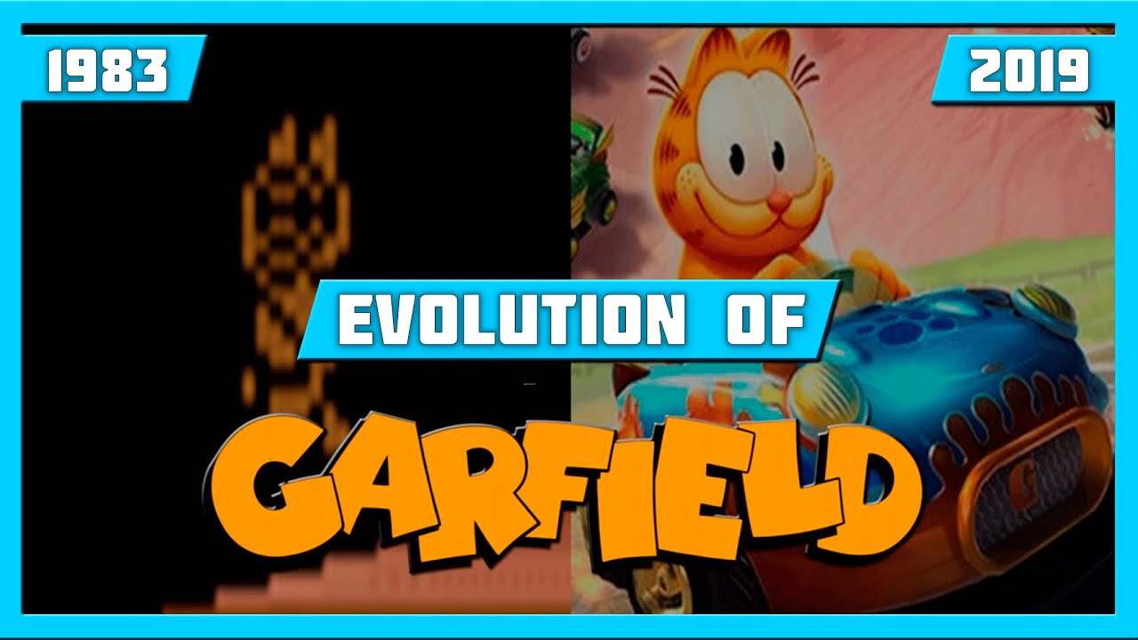 EVOLUTION OF GARFIELD GAMES (19832019) YouTube