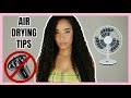 How to Dry Curly Hair FASTER & NO HEAT!!!