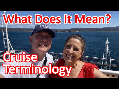 Cruise Ship Terminology - What Do All Those Words Mean That You Hear About Cruising? Video Thumbnail