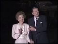 President Reagan and Nancy Reagan at Red Square in Moscow on June 1, 1988
