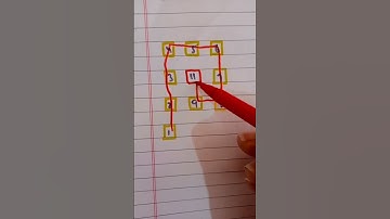 Draw a checkered path with number?#viralvideo #art #youtubeshorts #shorts