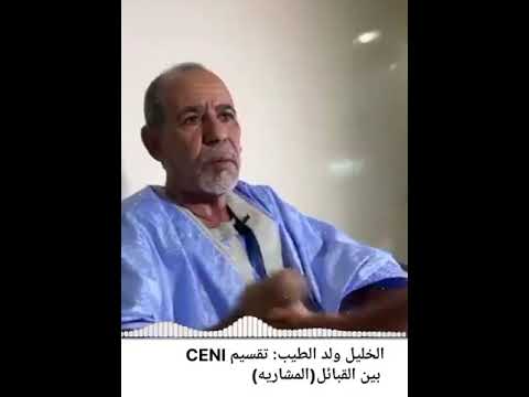 الخليل ولد الطيب رئيس لجنة الانتخابات حولها إلى مشاريه