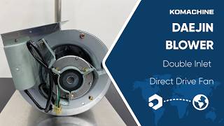 DAEJIN BLOWER / Double Inlet Direct Drive Fan (DISD-088-SS-2RT) / INV-07991