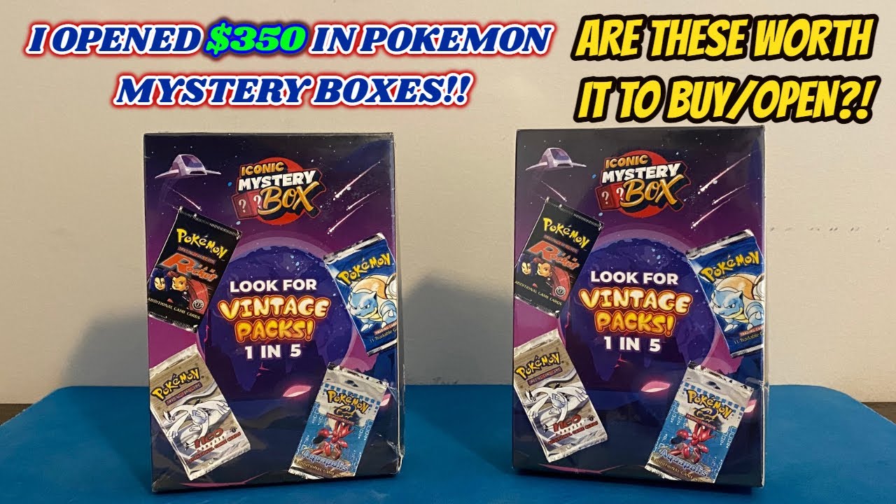 Pokemon TCG Mystery Box Opening! 