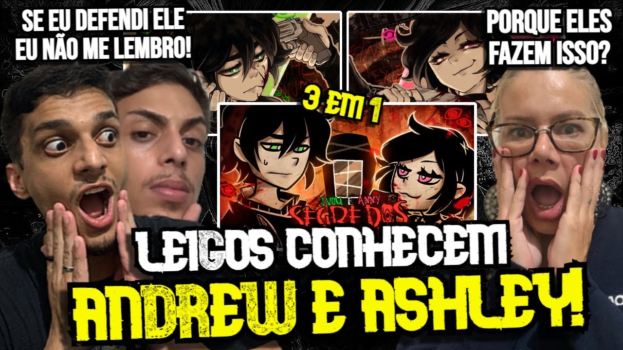 LEIGOS REACT | SÓ THE COFFIN OF ANDY AND LEYLEY | Ivou e Anny