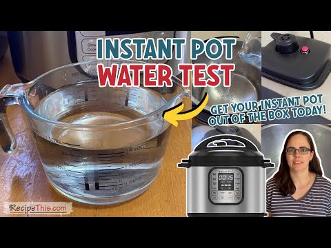 How To Do A Water Test In An Instant Pot~ My Creative Manner