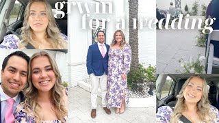 get ready with me for a *wedding* - makeup, hair & outfit 🤍 2024