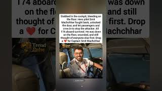 Pilot Stabbed In Cockpit Fought Back And Saved All 174 People On Board #shorts #Hero