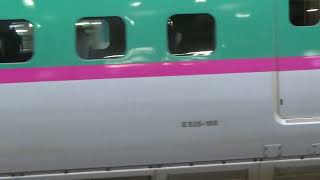 E5系U8編成 東北新幹線 はやぶさ107号 入線 東京駅