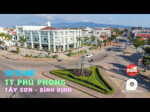 Phú Phong Tây Sơn Bình Định - Skyline tt Phú Phong - Tây Sơn - Bình Định