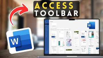 How to Customize a Quick Access Toolbar in MS Word | Microsoft Word Tutorial (2025)