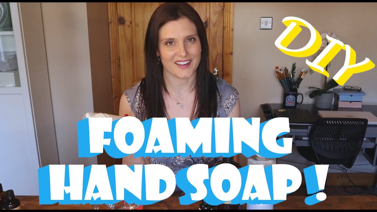 2 Ingredient All Natural Foaming Hand Soap Recipe - Our Oily House