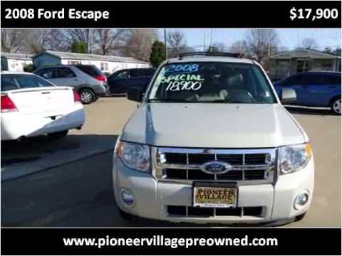 2008 Ford Escape Used Cars Belpre OH - YouTube