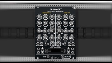 New Trummor from Vult! \ Patch from scratch with Trummor FM