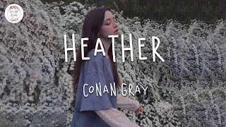 Conan Gray - Heather (Lyric Video) | Why would you ever kiss me Resimi
