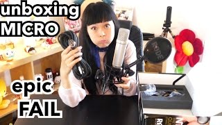 UNBOXING CADEAU d’anniversaire | Microphone RODE NT1-A | EPIC FAIL