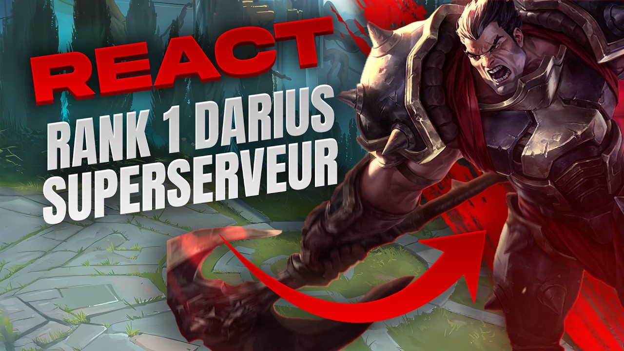 LE RANK 1 DARIUS DU SUPER SERVER CHINOIS DÉTRUIT UN GNAR SUR LEAGUE OF LEGENDS