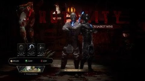 MK11 - Noob Saibot Decapper Brutality