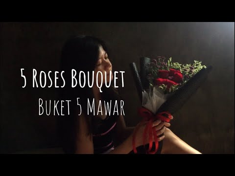 Video: Betapa Buket 5 Mawar Merah Melambangkan