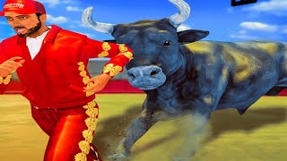 Angry Bull Attack Arena Sim 3D - New Ox Unlocked Android Gameplay 2023 HD screenshot 3