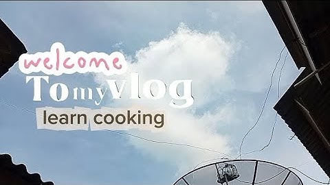 Learn cooking vlog 🥣 ayam goreng ketumbar || this is my first vlog on youtube
