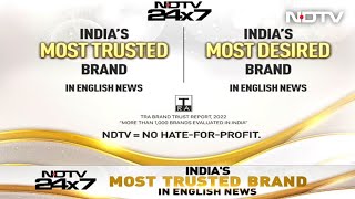 Ndtv 24X7 Wins Most-Trusted English News Channel Again