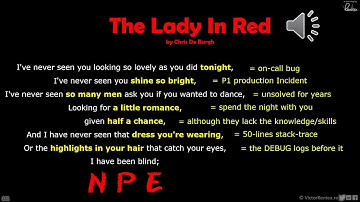 Ode to Null Pointer Exception