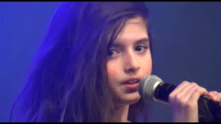 EXQUISITE! Angelina Jordan 4 Early Versions of "At Last , 7&8 years Old 2 rehearsals PLUS 1SC I Show