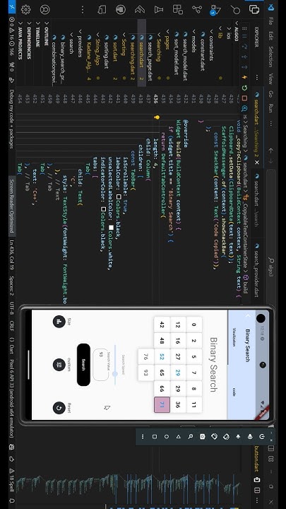 Mastering Binary Search with Flutter | Algorithm Visualization Tutorial ...