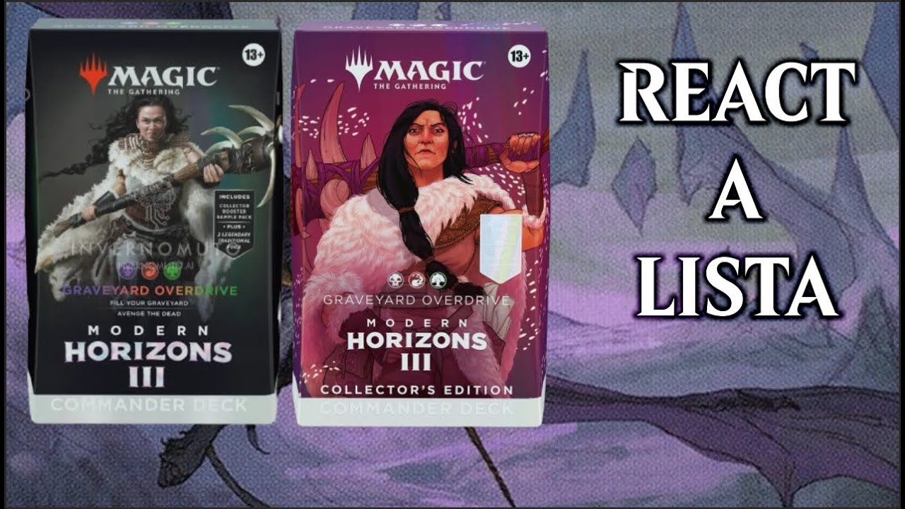ÚLTIMA LISTA! Deck Graveyard Overdrive de Modern Horizons 3 - YouTube