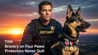 Hero K9 apprehends fugitive hiding in forest after high-speed chase